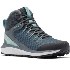 Camping Equipment Store 13 COLUMBIA TRAILSTORM MID WP WMN GRAPHITE DUSTY GREEN 22
