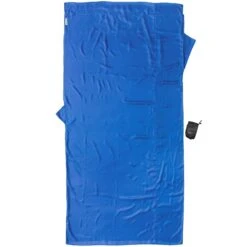 COCOON TRAVEL SHEET SILK RECT XL ULTRAMARINE 23