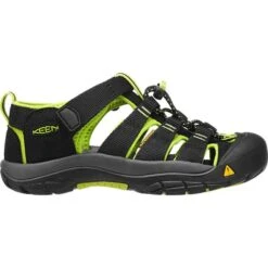 KEEN NEWPORT H2 YOUTH BLACK/LIME GREEN 23 -Camping Equipment Store 9 40761 newport h2 youth blacklime green 1009965 02