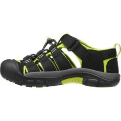 KEEN NEWPORT H2 YOUTH BLACK/LIME GREEN 23 -Camping Equipment Store 9 40761 newport h2 youth blacklime green 1009965 03