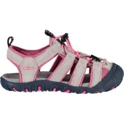 CMP KIDS SAHIPH LEATHER HIKING SANDAL GLACIER 20