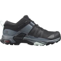 SALOMON X ULTRA 4 GORE-TEX W BLACK/STORMY WEATHER/OPAL BLUE 23