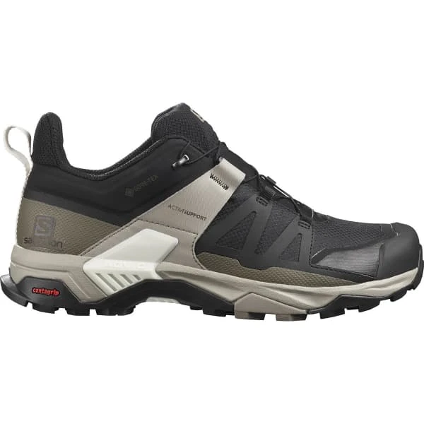 SALOMON X ULTRA 4 GORE-TEX BLACK/VINTAGE KAKI/VANILLA ICE 23 3 SALOMON X ULTRA 4 GORE-TEX BLACK/VINTAGE KAKI/VANILLA ICE 23