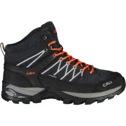 CMP RIGEL MID WP ANTHRACITE FLASH ORANGE 22